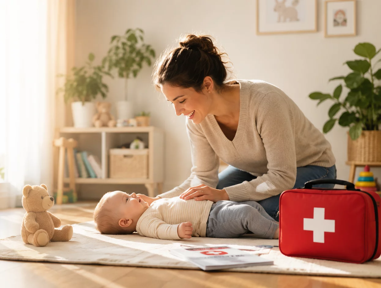 Was tun wenn sich dein Baby verschluckt?