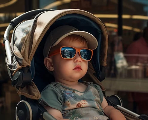 Sonnenstich beim Baby: Die Risiken verstehen und vorbeugen
